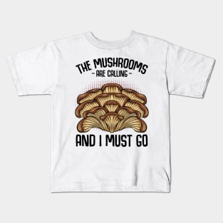 Mushroom Fungal Kids T-Shirt